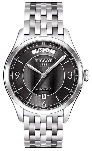  Shop Authentic Tissot T Classic T One Automatic Black Dial Silver Steel Strap Watch For Men - T038.430.11.057.00 - Luxxuri