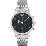  Shop Authentic Emporio Armani Beta Chronograph Black Dial Steel Strap Watch For Men - AR1863 - Luxxuri