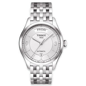  Shop Authentic Tissot T Classic T One Automatic Silver Dial Silver Steel Strap Watch For Men - T038.430.11.037.00 - Luxxuri