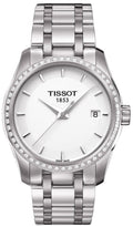  Shop Authentic Tissot T Trend Couturier Lady White Dial Watch For Women - T035.210.61.011.00 - Luxxuri