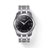  Shop Authentic Tissot T Trend Couturier Chronograph Black Dial Silver Steel Strap Watch For Men - T035.410.11.051.00 - Luxxuri