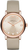  Shop Authentic Marc Jacobs Baker Rose Gold Dial Grey Leather Strap Watch for Women - MBM1400 - Luxxuri
