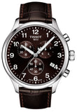  Shop Authentic Tissot T Sport Chrono XL Classic Brown Dial Brown Leather Strap Watch For Men - T116.617.16.297.00 - Luxxuri