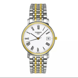  Shop Authentic Tissot T Classic Desire Two Tone Quartz Watch For Women - T52.2.281.13 - Luxxuri