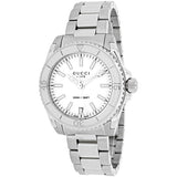  Shop Authentic Gucci Dive Quartz White Dial Stainless Steel Unisex Watch - YA136402 - Luxxuri