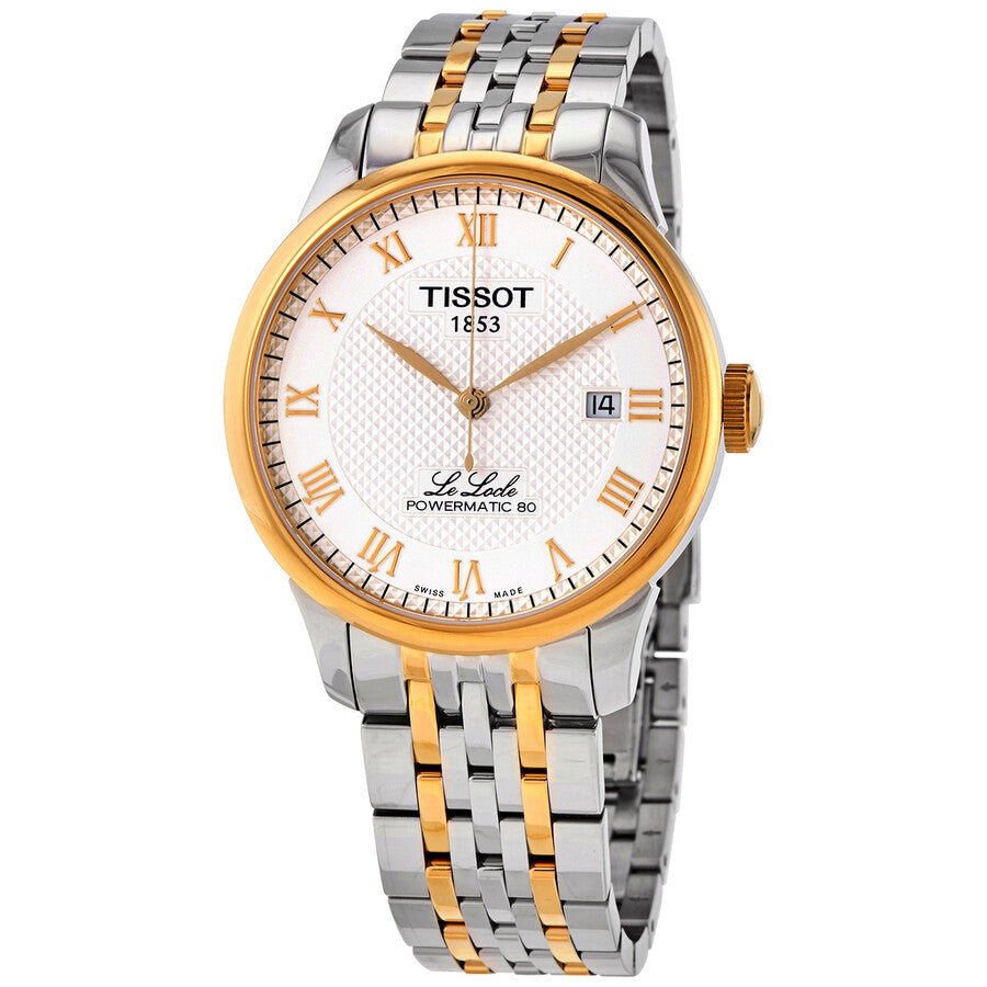  Shop Authentic Tissot Le Locle Powermatic 80 Silver Dial Two Tone Steel Strap Watch For Men - T006.407.22.033.01 - Luxxuri