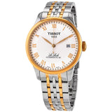  Shop Authentic Tissot Le Locle Powermatic 80 Silver Dial Two Tone Steel Strap Watch For Men - T006.407.22.033.01 - Luxxuri