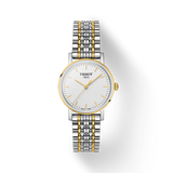  Shop Authentic Tissot T Classic Everytime Small White Dial Two Tone Mesh Bracelet Watch For Women - T109.210.22.031.00 - Luxxuri