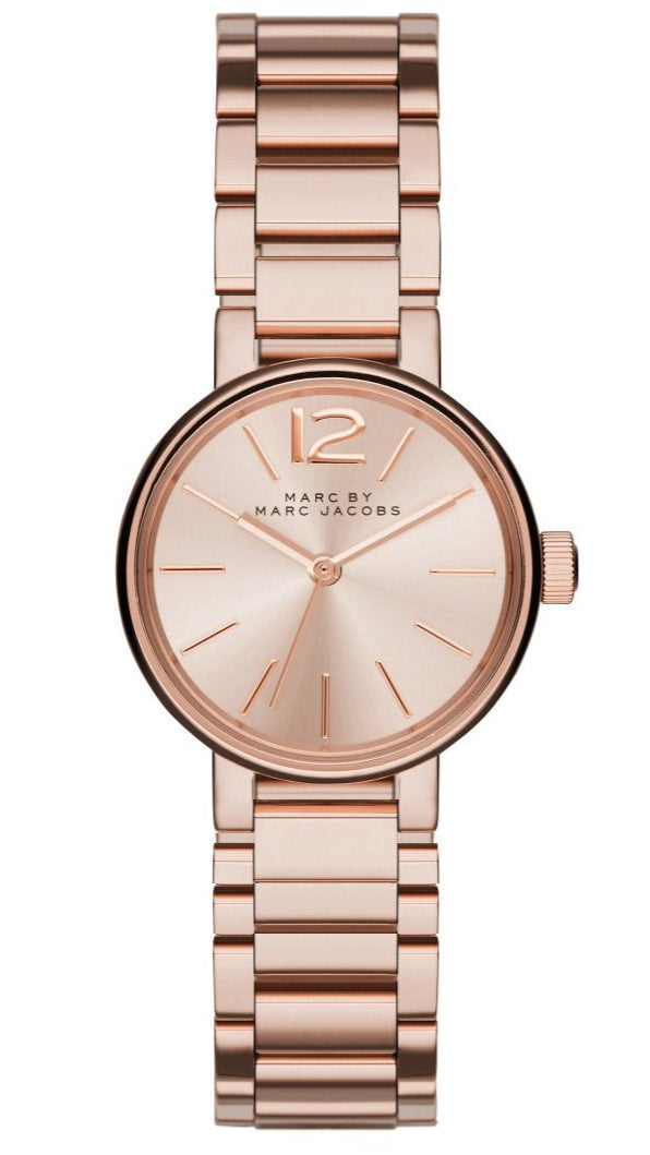  Shop Authentic Marc Jacobs Peggy Rose Gold Dial Rose Gold Steel Strap Watch for Women - MBM3406 - Luxxuri
