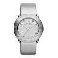  Shop Authentic Marc Jacobs Amy Silver Dial Silver Leather Strap Watch for Women - MBM8626 - Luxxuri