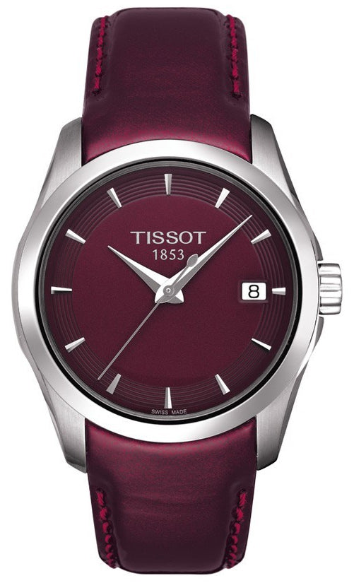  Shop Authentic Tissot Couturier Lady Quartz Watch For Women - T035.210.16.371.00 - Luxxuri