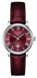  Shop Authentic Tissot Carson Premium Lady Maroon Dial Maroon Leather Strap Watch For Women - T122.210.16.373.00 - Luxxuri