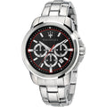  Shop Authentic Maserati Successo Chronograph Black Dial Silver Steel Strap Watch For Men - R8873621009 - Luxxuri