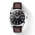  Shop Authentic Tissot Gentleman Powermatic 80 Silicium Black Dial Brown Leather Strap Watch For Men - T127.407.16.051.01 - Luxxuri