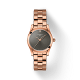  Shop Authentic Tissot T Wave Anthracite Dial Rose Gold Steel Strap Watch For Women - T112.210.33.061.00 - Luxxuri
