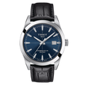  Shop Authentic Tissot Gentleman Powermatic 80 Silicium Blue Dial Black Leather Strap Watch For Men - T127.407.16.041.01 - Luxxuri