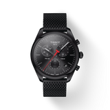  Shop Authentic Tissot T Classic PR 100 Chronograph Black Dial Black Mesh Bracelet Watch For Men - T101.417.33.051.00 - Luxxuri