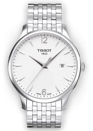 Shop Authentic Tissot T Classic Tradition White Dial Silver Steel Strap Watch For Men - T063.610.11.037.00 - Luxxuri