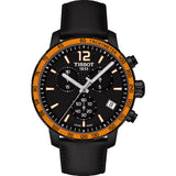  Shop Authentic Tissot T Sport Quickster Chronograph Black Dial Black Rubber Strap Watch For Men - T095.417.36.057.01 - Luxxuri