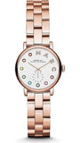  Shop Authentic Marc Jacobs Baker Dexter White Dial Rose Gold Steel Strap Watch for Women - MBM3443 - Luxxuri