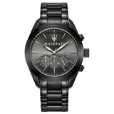  Shop Authentic Maserati Traguardo Gun Metal Dial Grey Steel Strap Watch For Men - R8873612002 - Luxxuri