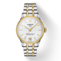 Tissot Chemin Des Tourelles Powermatic 80 Lady Silver Dial Two Tone Steel Strap Watch For Women - T099.207.22.037.00