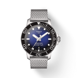  Shop Authentic Tissot Seastar 1000 Powermatic 80 Blue Dial SIlver Mesh Bracelet Watch For Men - T120.407.11.041.02 - Luxxuri