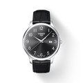 Tissot T Classic Tradition Black Dial Black Leather Strap Watch For Men - T063.610.16.052.00