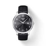  Shop Authentic Tissot T Classic Tradition Black Dial Black Leather Strap Watch For Men - T063.610.16.052.00 - Luxxuri