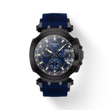  Shop Authentic Tissot T Race Chronograph Blue Dial Blue Silicone Strap Watch For Men - T115.417.37.041.00 - Luxxuri