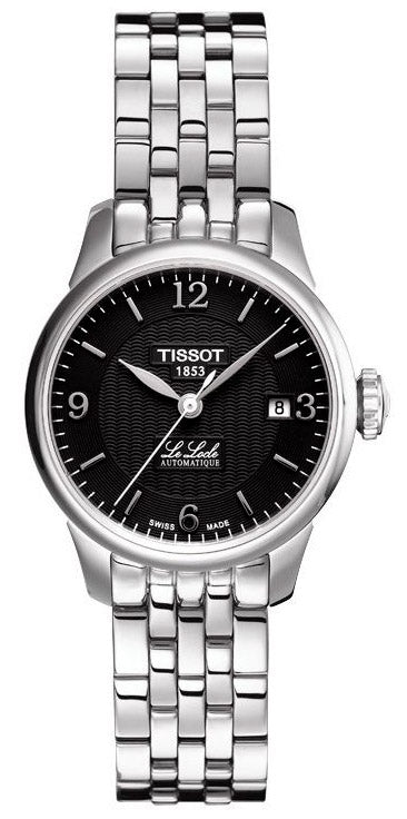  Shop Authentic Tissot Le Locle Small Automatic Black Dial Silver Steel Strap Watch For Women - T41.1.183.54 - Luxxuri