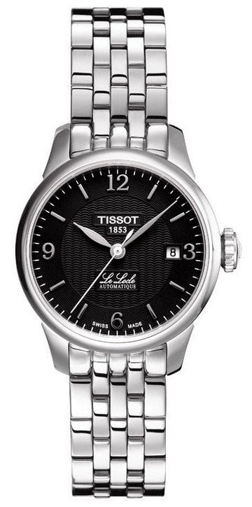  Shop Authentic Tissot Le Locle Small Automatic Black Dial Silver Steel Strap Watch For Women - T41.1.183.54 - Luxxuri