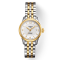 Tissot Le Locle Automatic Small Lady White Dial Two Tone Steel Strap Watch For Women - T41.2.183.34