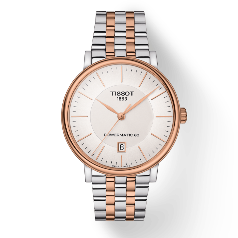  Shop Authentic Tissot Carson Premium Powermatic 80 White Dial Two Tone Steel Strap Watch For Men - T122.407.22.031.01 - Luxxuri