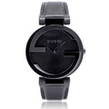 Shop Authentic Gucci Interlocking G Black Dial Watch For Women - YA133302 - Luxxuri