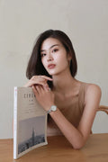  Shop Authentic Calvin Klein Authentic Mother of Pearl Dial Silver Mesh Bracelet Watch for Women - K8G2312E - Luxxuri
