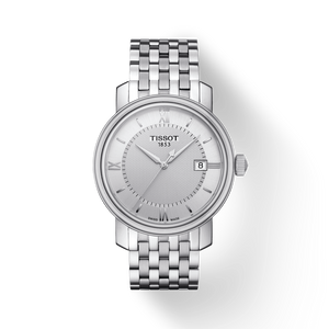 Shop Authentic Tissot T Classic Bridgeport Silver Dial Silver Mesh Bracelet Watch For Men - T097.410.11.038.00 - Luxxuri