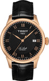  Shop Authentic Tissot T Classic Le Locle Automatic Black Dial Black Leather Strap Watch For Men - T41.5.423.53 - Luxxuri