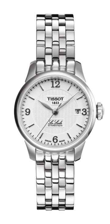  Shop Authentic Tissot Le Locle Small Lady Automatic Silver Dial Silver Steel Strap Watch For Women - T41.1.183.34 - Luxxuri