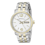  Shop Authentic Marc Jacobs Fergus White Dial Two Tone Steel Strap Watch for Men - MBM5079 - Luxxuri