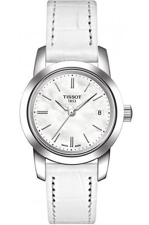  Shop Authentic Tissot Classic Dream Lady Mother of Pearl Dial Watch For Women - T033.210.16.111.00 - Luxxuri