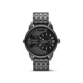  Shop Authentic Diesel Mini Daddy Dual Time Black Dial Black Stainless Steel Strap Watch For Men - DZ7316 - Luxxuri
