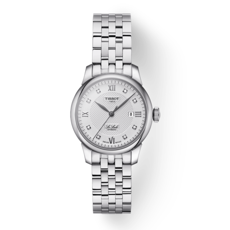  Shop Authentic Tissot Le Locle Lady Automatic Diamonds Silver Dial Silver Steel Strap Watch For Women - T006.207.11.036.00 - Luxxuri