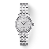  Shop Authentic Tissot Le Locle Lady Automatic Diamonds Silver Dial Silver Steel Strap Watch For Women - T006.207.11.036.00 - Luxxuri