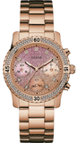  Shop Authentic Guess Confetti Pink Dial Rose Gold Steel Strap Watch For Women - W0774L3 - Luxxuri