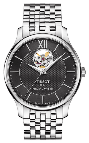  Shop Authentic Tissot Tradition Automatic Open Heart Automatic Watch For Men - T063.907.11.058.00 - Luxxuri