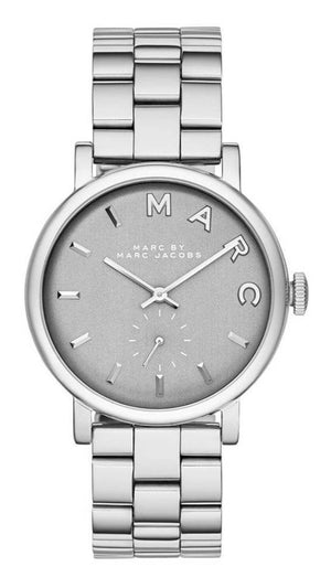 Shop Authentic Marc Jacobs Baker Grey Dial Silver Steel Strap Watch for Women - MBM8630 - Luxxuri