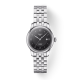  Shop Authentic Tissot Le Locle Automatic Lady Black Dial Silver Steel Strap Watch For Women - T006.207.11.058.00 - Luxxuri