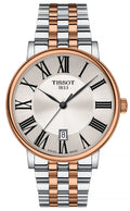 Tissot Carson Premium White Dial Two Tone Steel Strap Watch For Men - T122.410.22.033.00