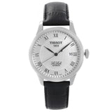  Shop Authentic Tissot T Classic Le Locle Automatic Silver Dial Black Leather Strap Watch For Men - T41.1.423.33 - Luxxuri